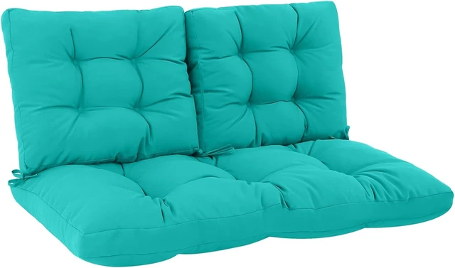 Main image of Outdoor Loveseat Cushion Set, 48 x 24 Replacement Couch Cushion