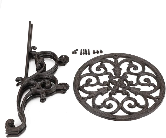 Alt view image 2 of 7 - Heavy-Duty Cast Iron Flower Pot Holder, Indoor & Outdoor Plant Stand