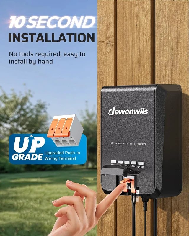 Alt view image 2 of 7 - 200W Low Voltage Landscape Transformer for LED Lighting