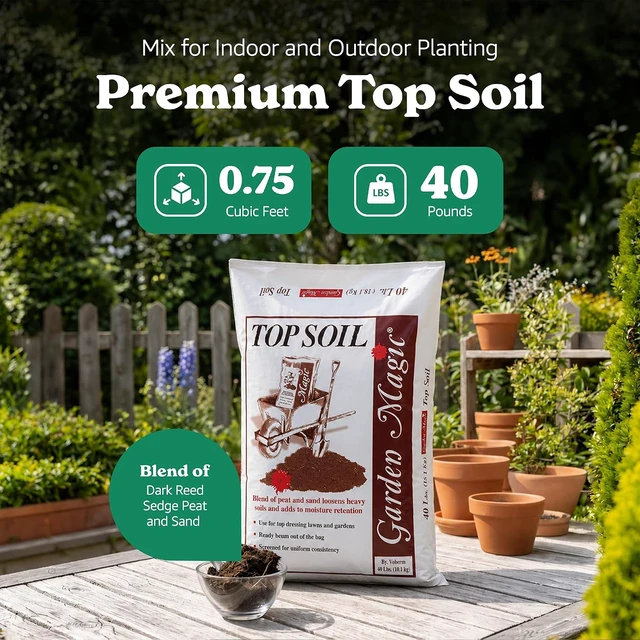 Alt view image 2 of 7 - Michigan Peat Organic Potting Topsoil Mix, 40 lb, 4-Pack