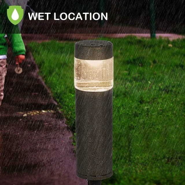 Alt view image 5 of 7 - LED Low Voltage Outdoor Bollard Pathway Landscape Lights