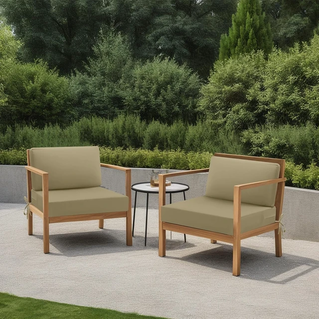 Alt view image 2 of 7 - Outdoor Seat Cushions for Patio Furniture