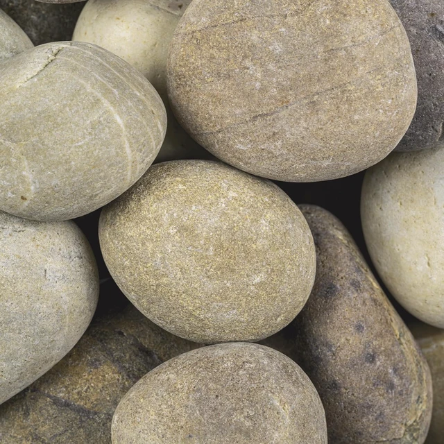 Alt view image 4 of 7 - 40 lb Multicolor Polished Decorative Landscape Pebbles Stone