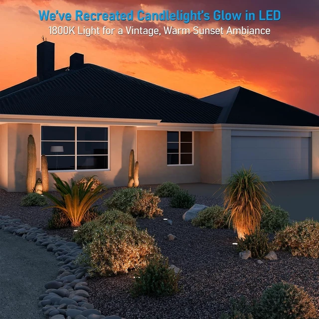 Alt view image 2 of 7 - 6-Pack 4 Inch Dia. 5CCT Flat Top Well Lights, Oil Rubbed Bronze