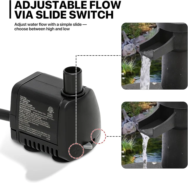 Alt view image 4 of 7 - 27" Tall Bronze Outdoor Water Fountain, 11 L Capacity