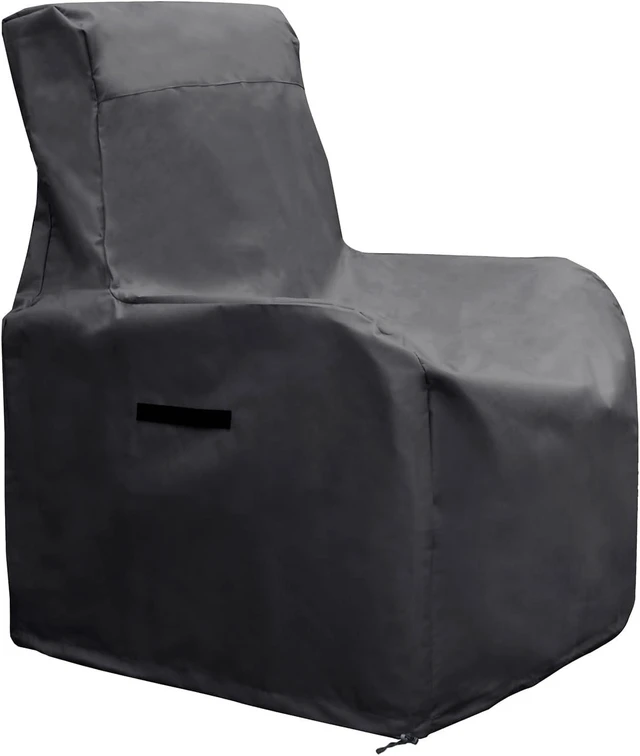 Main image of Waterproof Patio Chair Cover All Weather Outdoor Furniture Storage (Black)