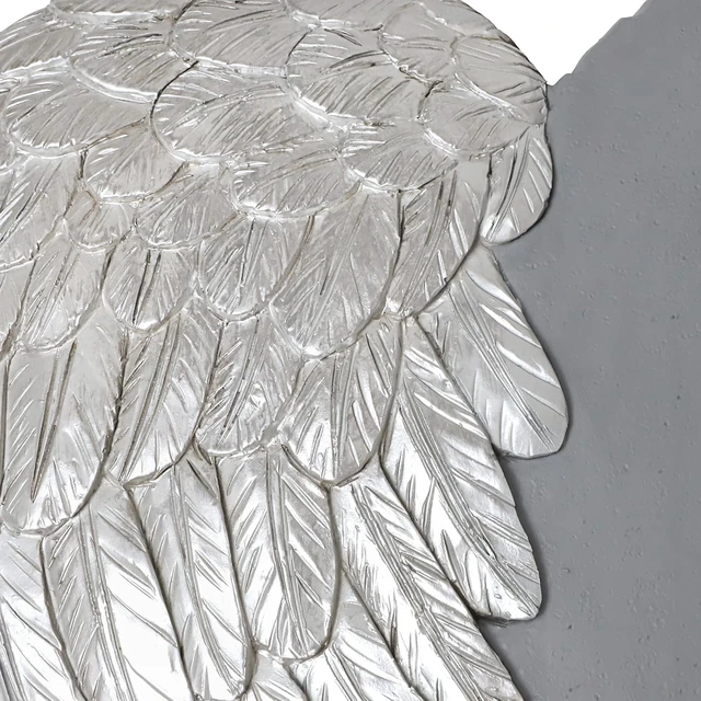 Alt view image 5 of 7 - Personalized Memorial Garden Stone Sympathy, Condolences, 3D Wings of Love, Durable Resin Indoor/Outdoor