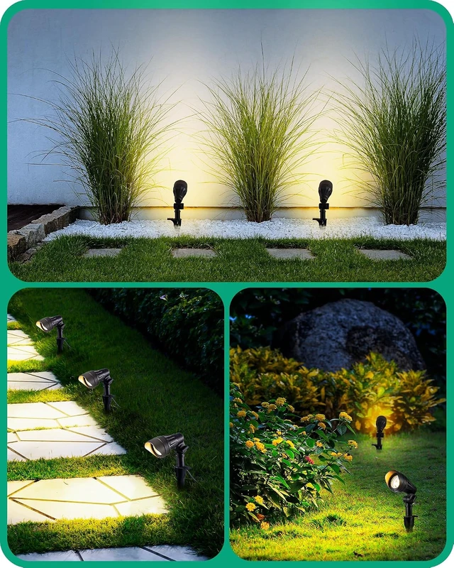 Alt view image 6 of 7 - 3.2W 240LM Waterproof Low Voltage LED Landscape Spotlights