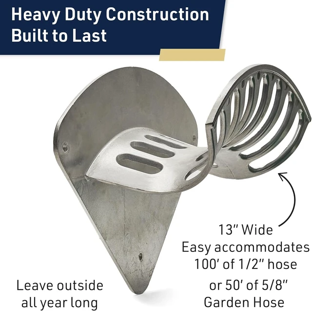Alt view image 3 of 7 - Outside Hose Reel, 13" x 5.25" x 9.75"