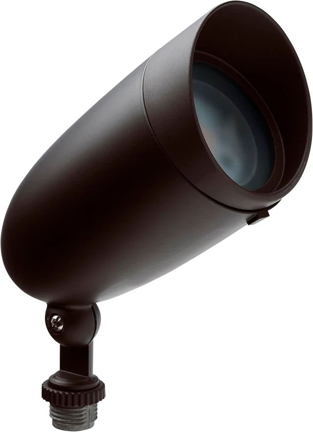 Alt view image 5 of 6 - LED Landscape Spotlight Outdoor Flood Light, 3000K Bronze, 62/1205