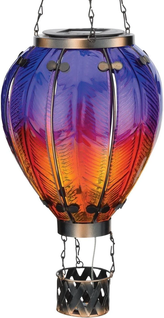 Main image of Waterproof Hanging Hot Air Balloon Solar Lantern Outdoor