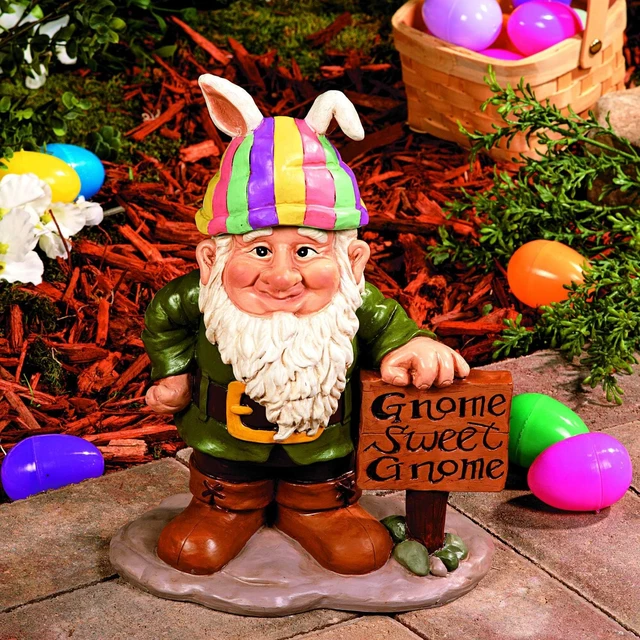 Alt view image 3 of 7 - Outdoor Garden Gnome Statue