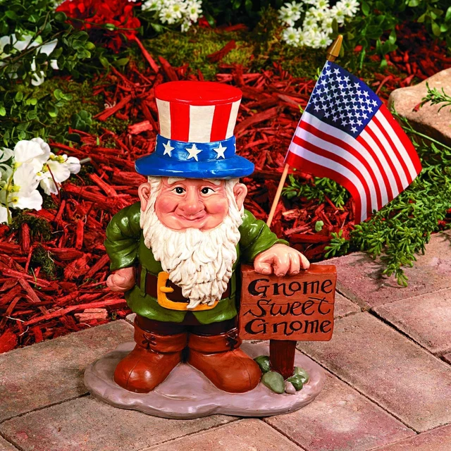 Alt view image 4 of 7 - Outdoor Garden Gnome Statue