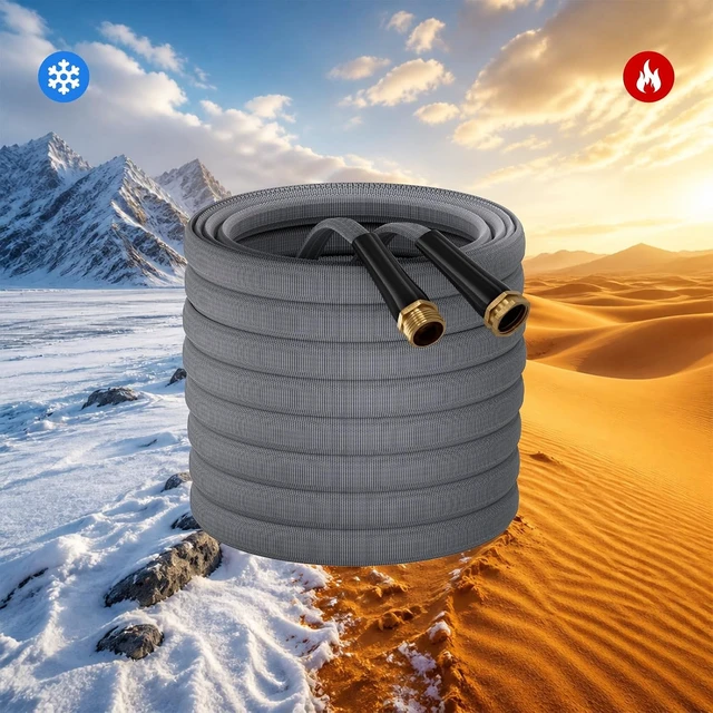 Alt view image 6 of 7 - 75 Ft Non-Expanding Kink-Free Garden Water Hose