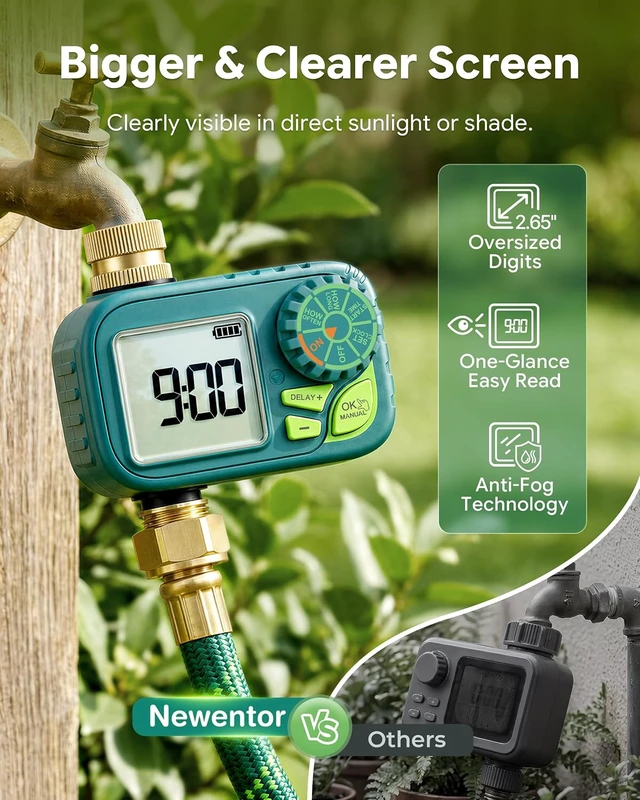 Alt view image 5 of 7 - Garden Water Hose Brass Sprinkler Timer