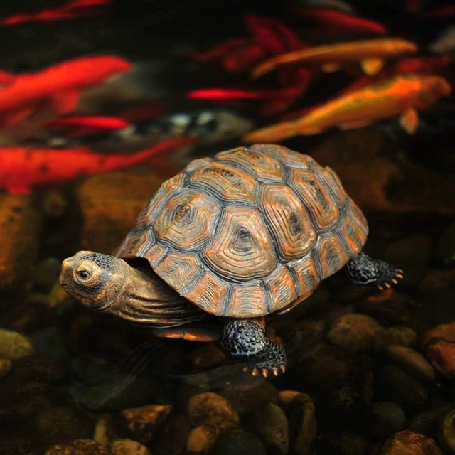 Alt view image 5 of 6 - Polyresin Tortoise Statue, 12 9/10" x 9 2/5" x 5 1/2" 1 Pc