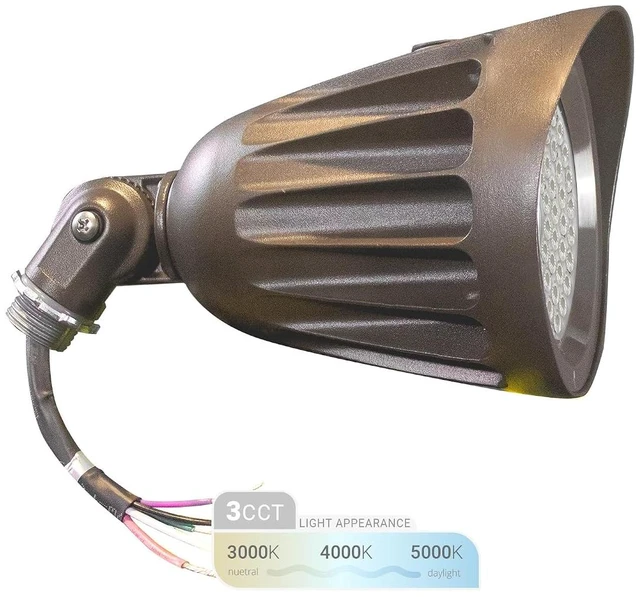 Main image of Bronze 25W LED Bullet Spot Light for Outdoor Landscapes, CCT 30K-50K