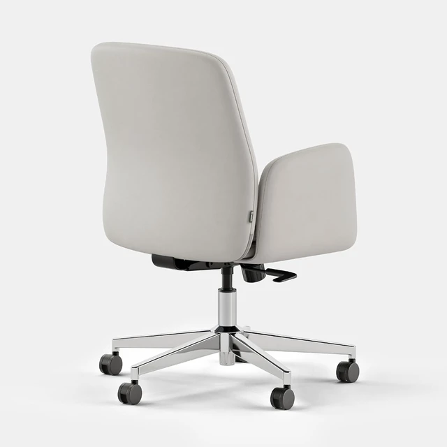 Alt view image 5 of 7 - Mid Century Modern Softside Office Chair