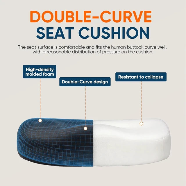 Alt view image 4 of 7 - 400 Lbs Ergonomic Mesh Office Chair with Headrest