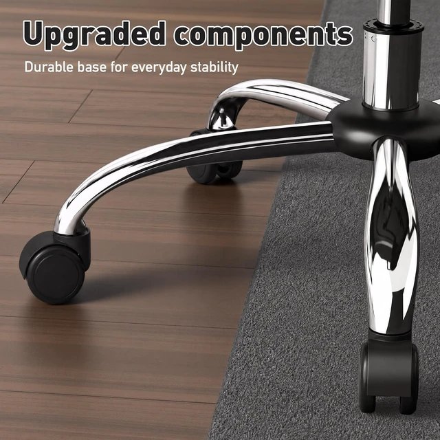 Alt view image 7 of 7 - Big & Tall Office Chair with Retractable Footrest & 145° Recline