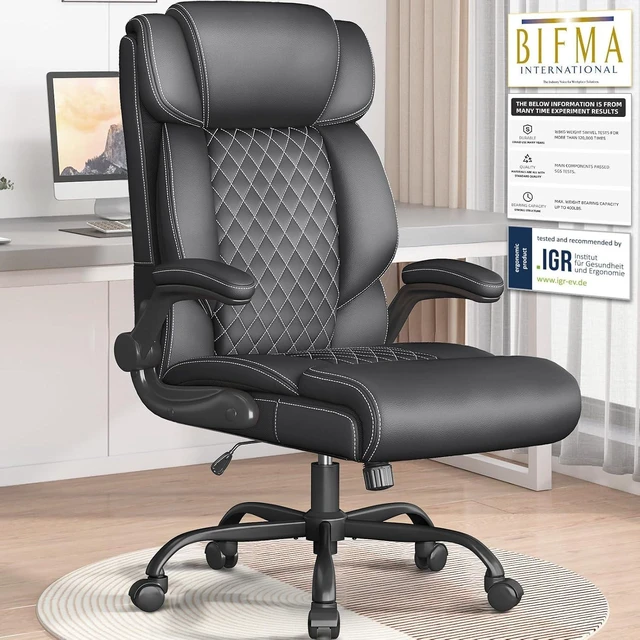 Main image of Black Executive High Back Big & Tall Office Chair