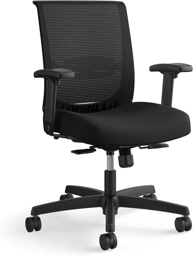 Main image of Convergence Ergonomic Office Chair Black Desk Computer Chair
