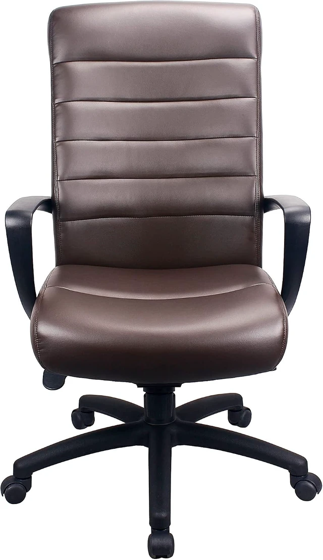 Alt view image 5 of 5 - Manchester High Back Leather Chair by Eurotech Seating, Brown
