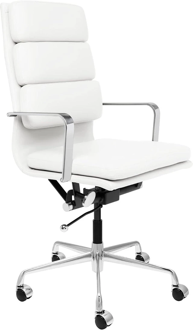 Main image of Padded SOHO II Tall Back Management Chair (White)