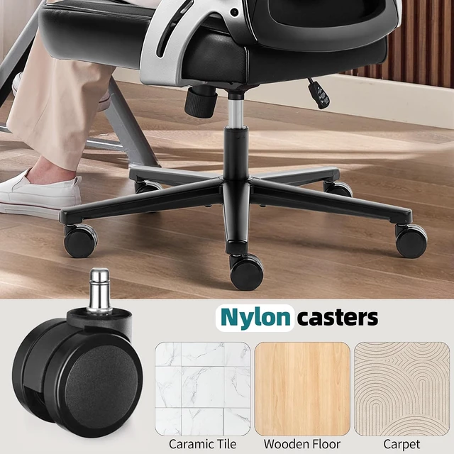 Alt view image 7 of 7 - 500 Lbs Big & Tall Office Chair Executive Leather Desk Chair