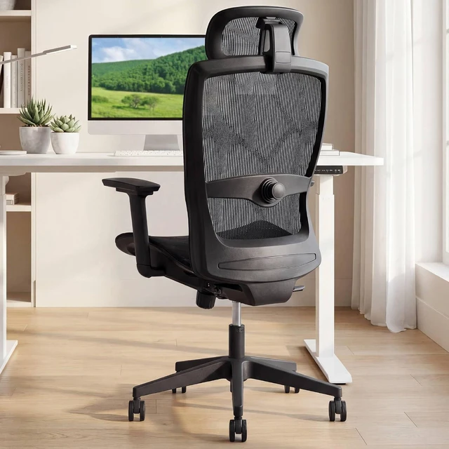 Main image of Comfy Ergonomic Office Chair, Desk Chair with Lumbar Support