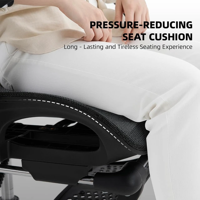 Alt view image 6 of 7 - Ergonomic Mesh Computer Office Chair, 400lbs Capacity