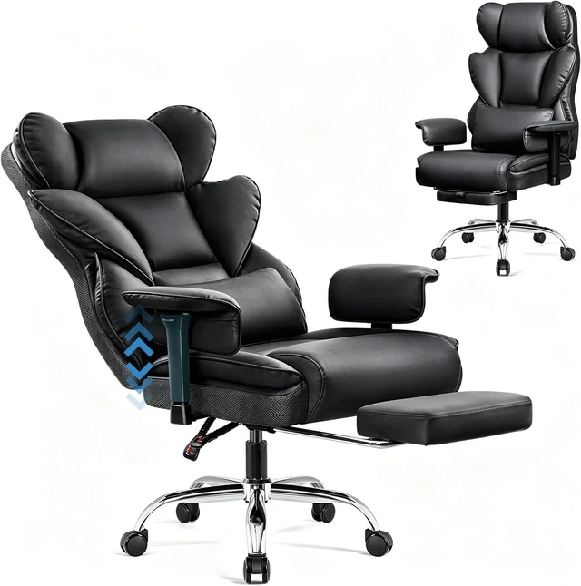 Main image of Big & Tall Office Chair 400 lbs, Gaming Chair with 23" Wide Seat