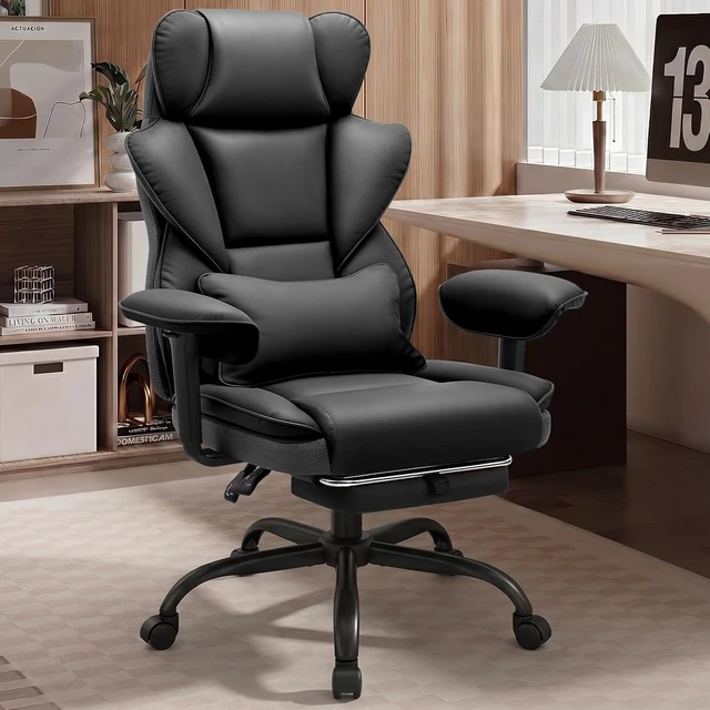 Main image of Big & Tall Office Desk Chair with Pocket Spring Cushion