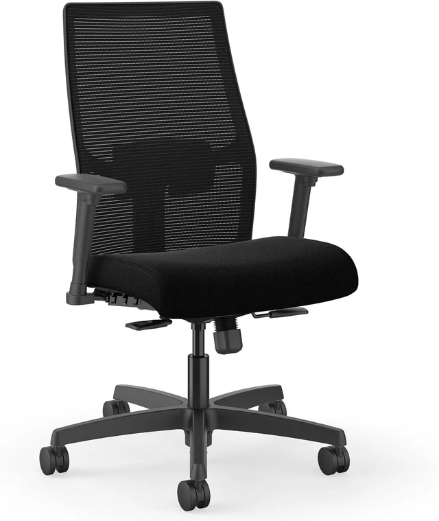 Main image of Ignition 2.0 Ergonomic Office Chair with Lumbar Support, Desk Chair, Black
