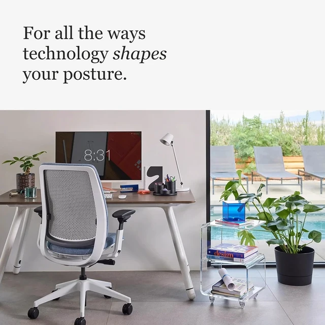 Alt view image 7 of 7 - Series 2 Ergonomic Office Chair for Carpet Floors, Graphite