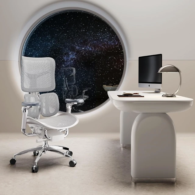 Alt view image 2 of 7 - Doro S300 Ergonomic Office Chair with Full-Body Coordinated Support