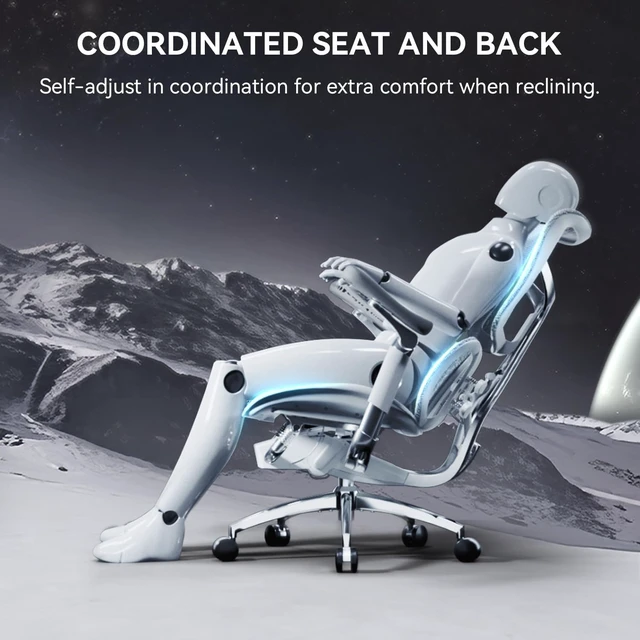 Alt view image 7 of 7 - Doro S300 Ergonomic Office Chair with Full-Body Coordinated Support