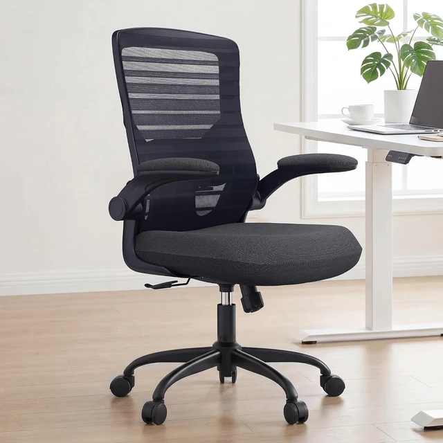 Alt view image 2 of 7 - Ergonomic Office Chair for Long Hours, 4" Molded Foam Cushion, 350 LBS