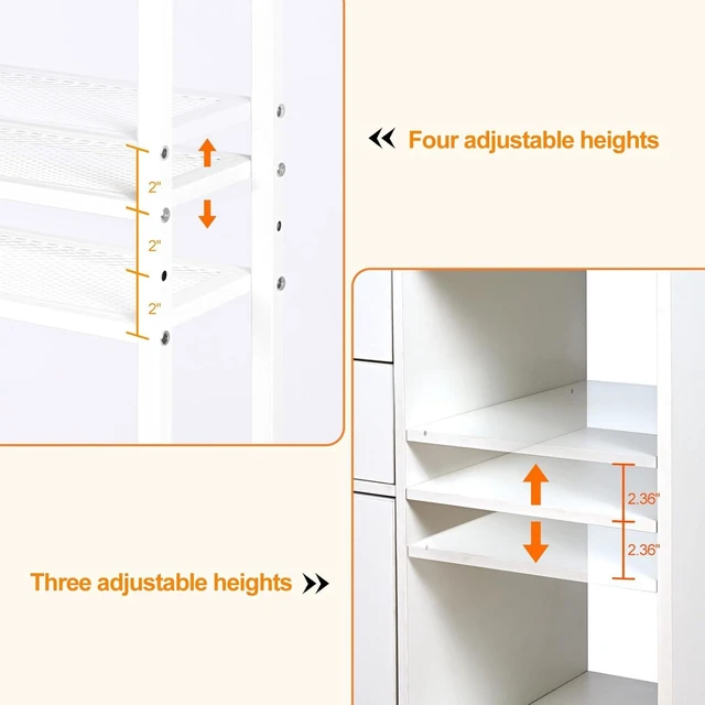 Alt view image 5 of 7 - Vertical File Cabinet with Charging Station for Home Office