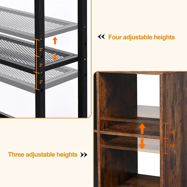 Alt view image 6 of 7 - Filing Cabinet with Charging Station & Shelves