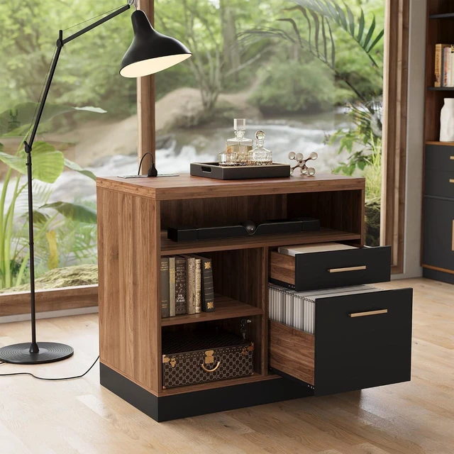 Alt view image 3 of 7 - Lateral 2 Drawer File Cabinet with Lock for Home Office