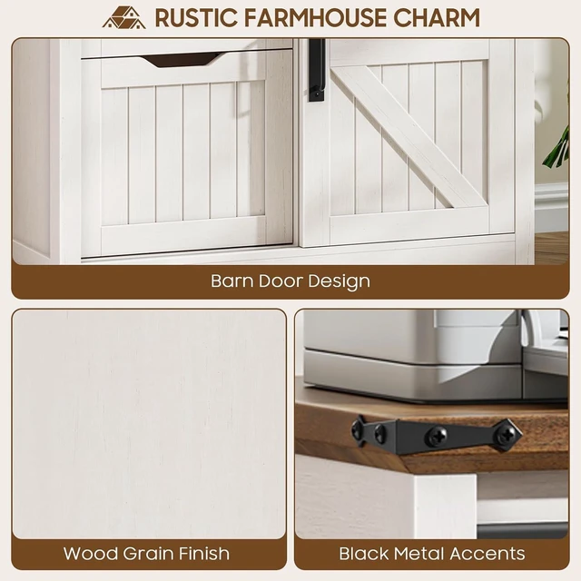 Alt view image 4 of 7 - Off White Lateral Filing Cabinet with Adjustable Shelf
