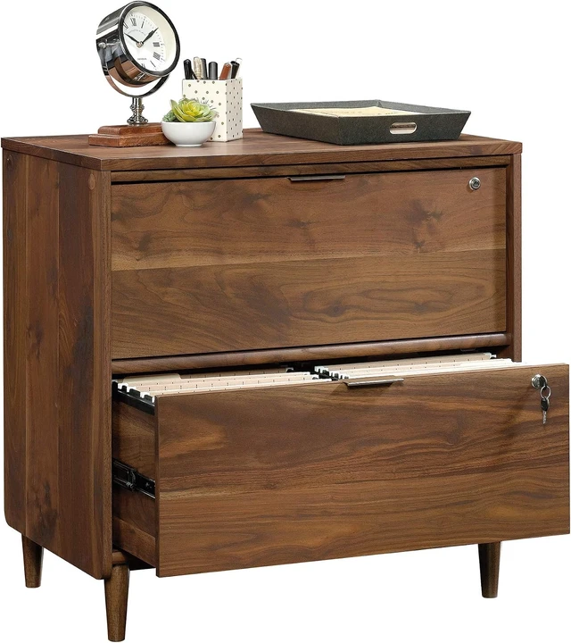 Alt view image 4 of 7 - Clifford Place Grand Walnut Lateral File