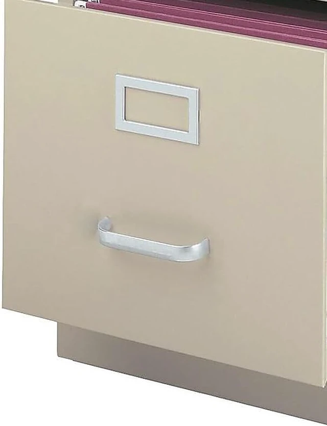 Alt view image 4 of 4 - 2-Drawer Vertical Letter File Cabinet, Lockable, 26.5 In D
