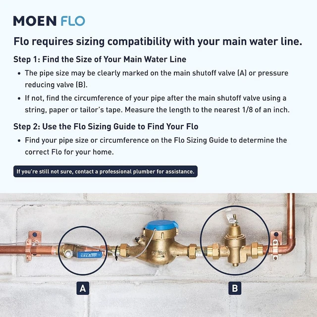 Alt view image 4 of 7 - 900-006 Flo by 1-Inch Smart Water Shutoff with 920-005 Flo by Smart Water Detector, 3-Pack