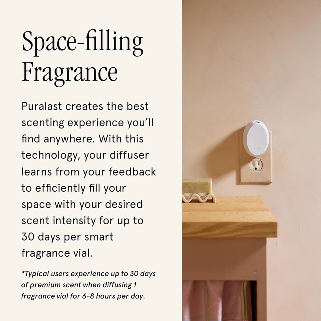 Alt view image 6 of 7 - Home Mini Fragrance Diffuser with 1 Scent Refill, Linens & Surf