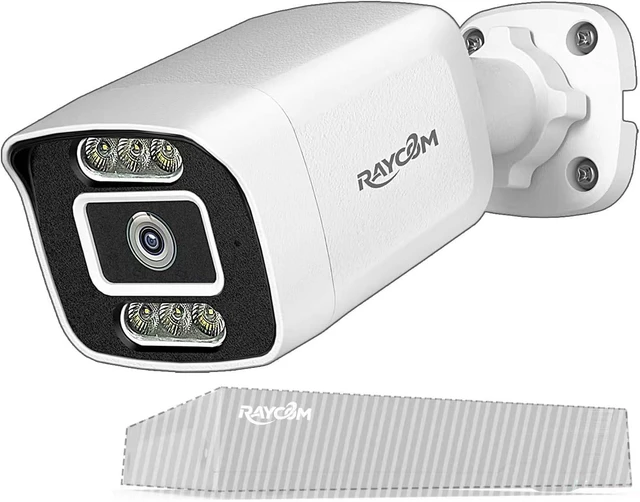 Main image of Human Detect 5MP PoE Camera IP Camera Outdoor with 2 Way Audio, Spotlight & Sound Alarm, Color Night Vision, 120° Viewing Angle, IP67 Waterproof, Remote Access, No Monthly Fee