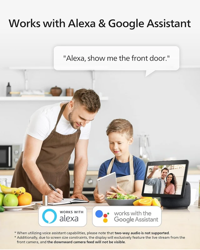 Alt view image 7 of 7 - Wireless Video Doorbell Dual Camera