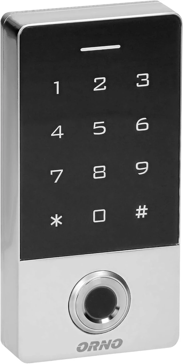 Alt view image 3 of 5 - OR-ZS-822 Waterproof Smart Door Lock Fingerprint Padlock, Works with Access Cards