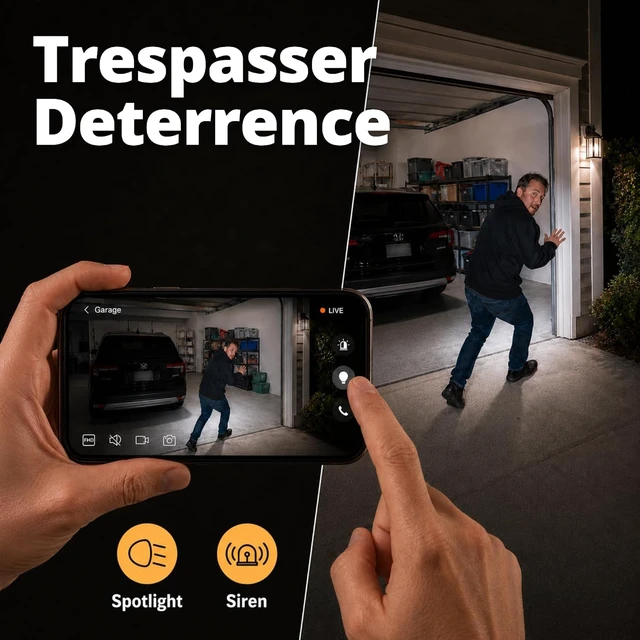Alt view image 7 of 7 - Frontier AI 2K+ 4G LTE Cellular Security Camera 360° PTZ, No WiFi, AI Tracking, Color Night Vision, 2-Way Talk, eSIM, 5W Solar Panel, Empower App (Paid Plan Required)